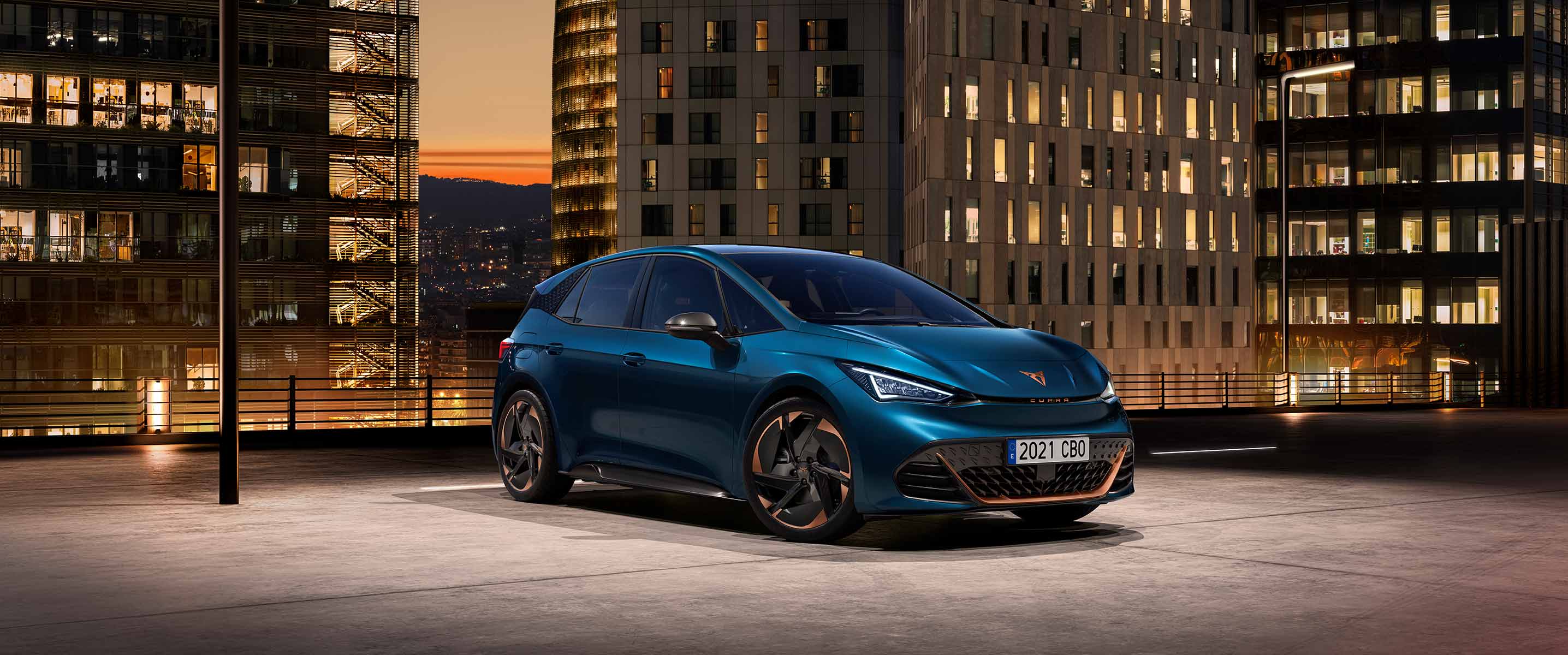 new cupra born all electric