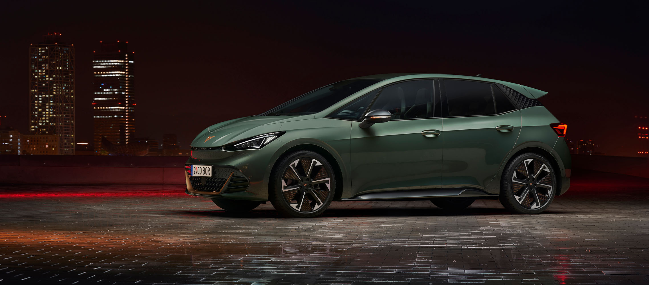 CUPRA Born VZ electric sportive car