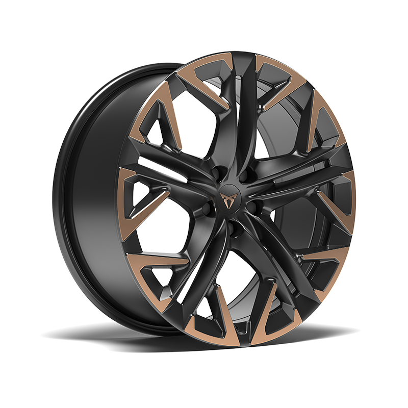 CUPRA Terramar available with 20” hadron copper wheel