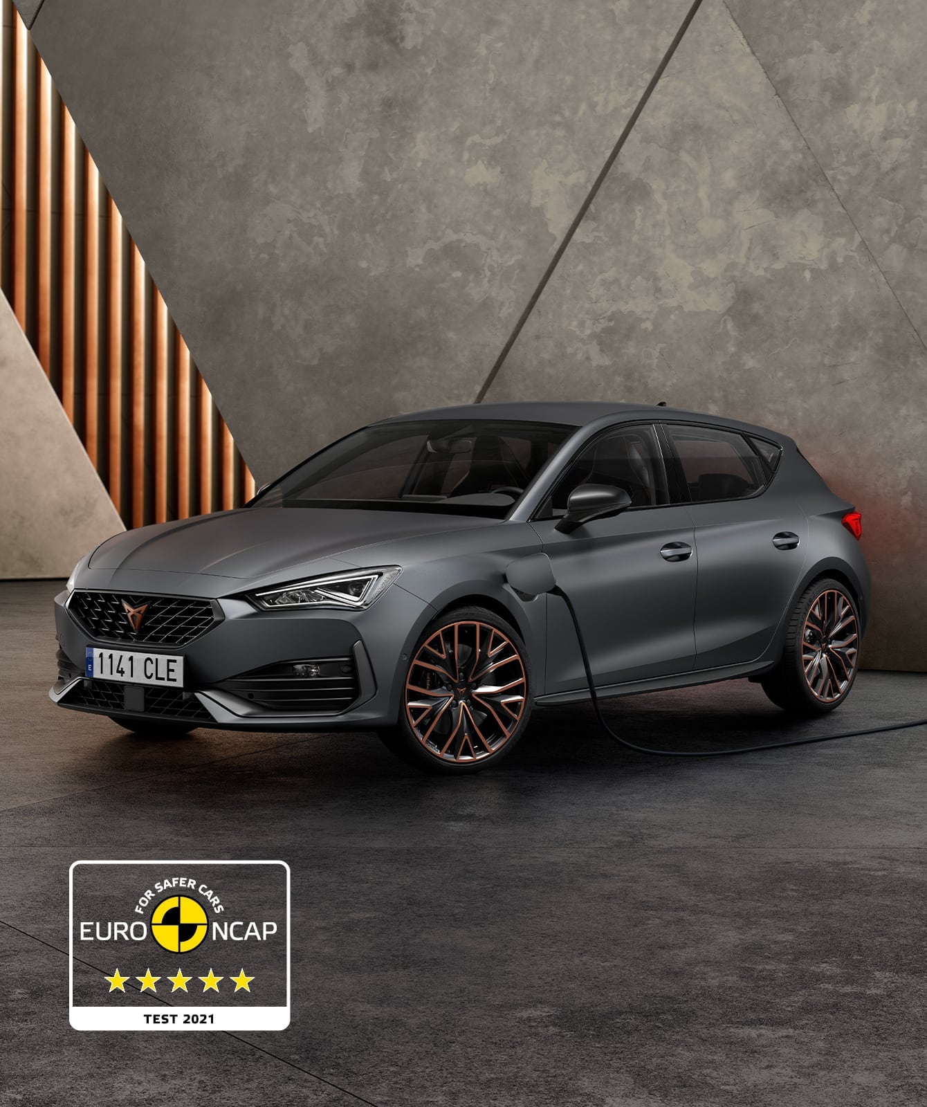 CUPRA Leon 5 star rating euro ncap